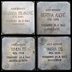 Struikelsteentjes Os-André