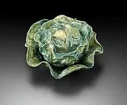 Terrine in de vorm van een salade