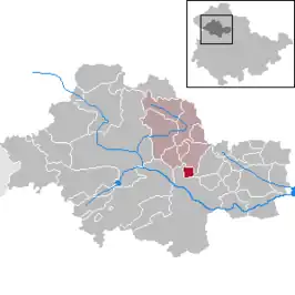 Kaart van Kleinwelsbach