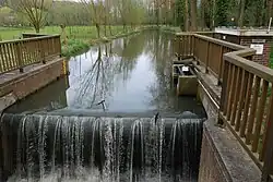 Klepstuw op de Zwalm.