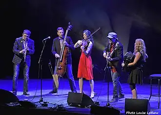 Kleztory bij Rideau Showcase, 18 februari 2015, Quebec, Canada