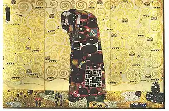 Detail van het rechterpaneel