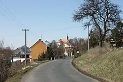 Straat in Páleček