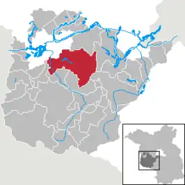 Kaart van Kloster Lehnin