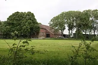 Boerderij op locatie voormalige klooster Blauhaus