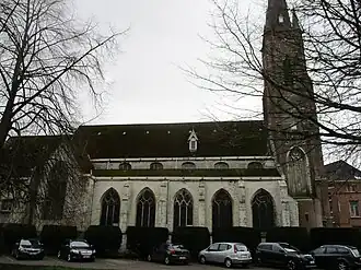 Kluizekerk zij-aanzicht