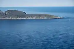 Knivskjelodden gezien vanaf de Noordkaap