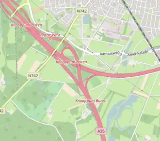 Knooppunt Buren