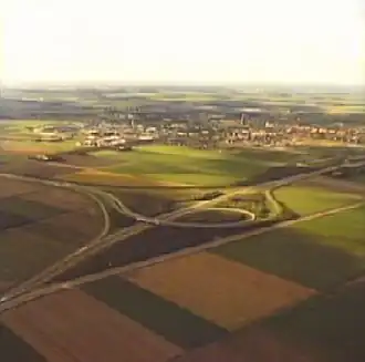 Knooppunt Emmeloord anno 1983