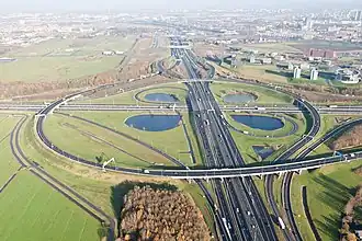 Knooppunt Oudenrijn in 2011