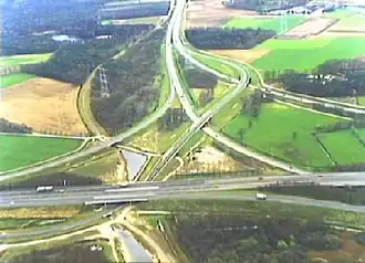 Knooppunt De Baars anno 2001