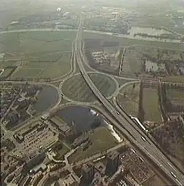 Knooppunt Velperbroek anno 1996
