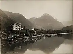 Parti af Loen, ca. 1880