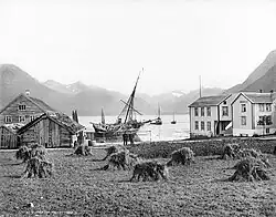 Isfjorden, Næs, Romsdalen, 1888