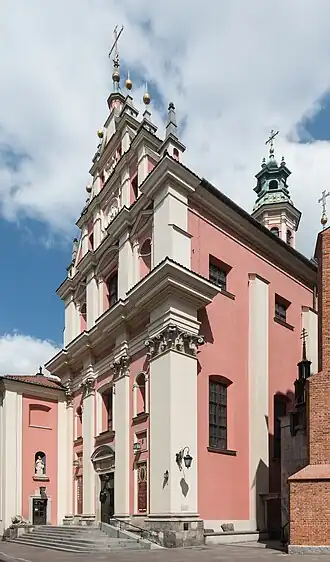 Jezuïetenkerk gebouwd in de 17e eeuw.