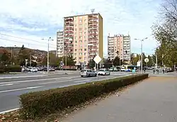 Appartementsgebouwen.