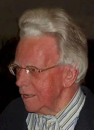 Ko Wierenga in de Synagoge van Enschede in 2007