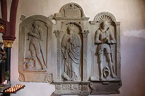 Grafmonumenten van de Koblenzer familie Von dem Burgtorn