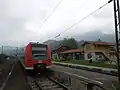Station Kochel met treinstel Baureihe 425