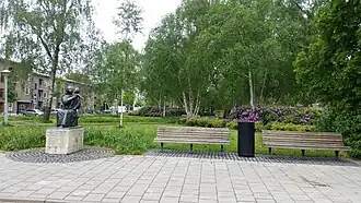 Robert Kochplantsoen naar het noorden gezien (mei 2018)