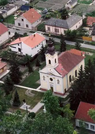 Luchtfoto van Kocsér