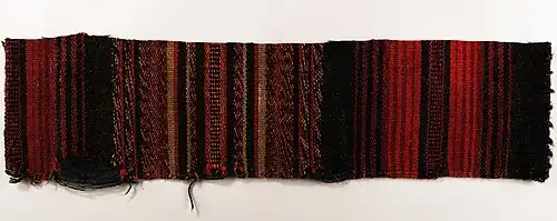 Koeharen tapijt afkomstig uit de provincie Zeeland (Collectie Rijksdienst voor het Cultureel Erfgoed )