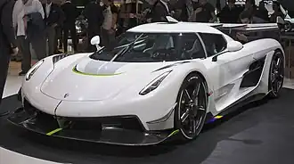 De Koenigsegg Jesko op de autosalon van Genève (2019)