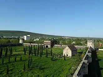 Fort Kolagiri met Tamarisi in achtergrond