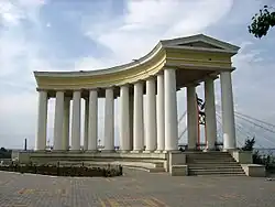 Francesco Boffo: kolonnade Vorontsov Paleis, Odessa, 1827-30