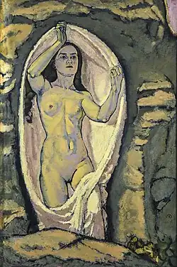 Venus in een grot in het Leopold Museum