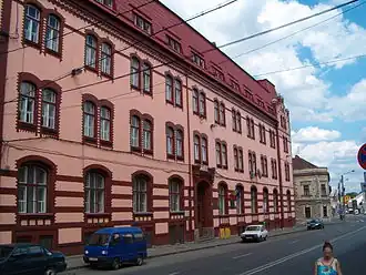 Het gebouw van de rechtenfaculteit