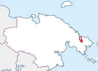 Locatie binnen Tsjoekotka