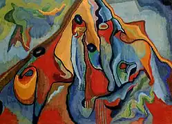 Komposition in Tempera, 1912