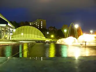 Stadsbeeld van Kondopoga