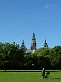 Rosenborg gezien vanuit Kongens Have