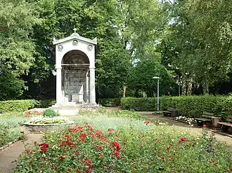 Kongressdenkmal en rosarium