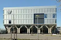 Nieuw entreegebouw Koning Willem I College in 2022