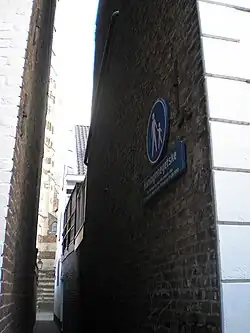 Koninginnegetske, zijsteeg Begijnenhofstraat