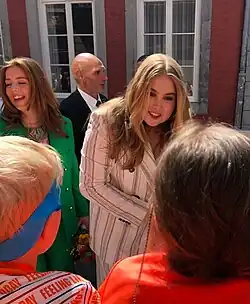 Bredestraat, prinsessen Alexia en Amalia