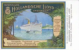 Advertentie of carte de visite (voor 1927)