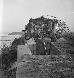 Op de uitkijk in Zeeland (feb 1945)