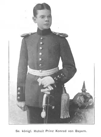 Prins Koenraad van Beieren, 1902