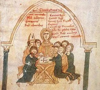 Margaritus met Sibylla van Acerra