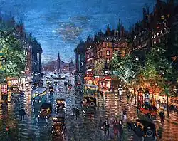 Parijse Boulevard, jaren dertig