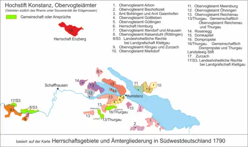 oppervoogdijen van het prins-bisdom Konstanz