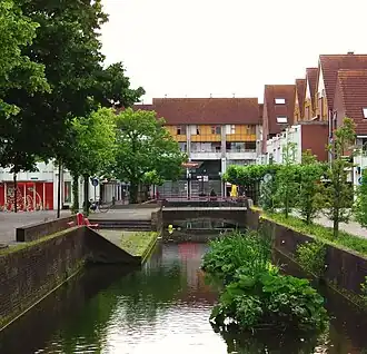 Het tweede gedeelte van de gracht