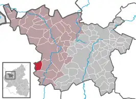 Kaart van Kopp (Rijnland)