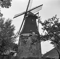 Oude molen in 1972