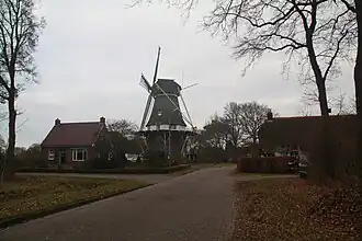 Korenmolen van Havelte (januari 2009)