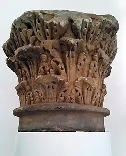 Korinthisch kapiteel (villa Herkenberg, Meerssen, ca. 200)